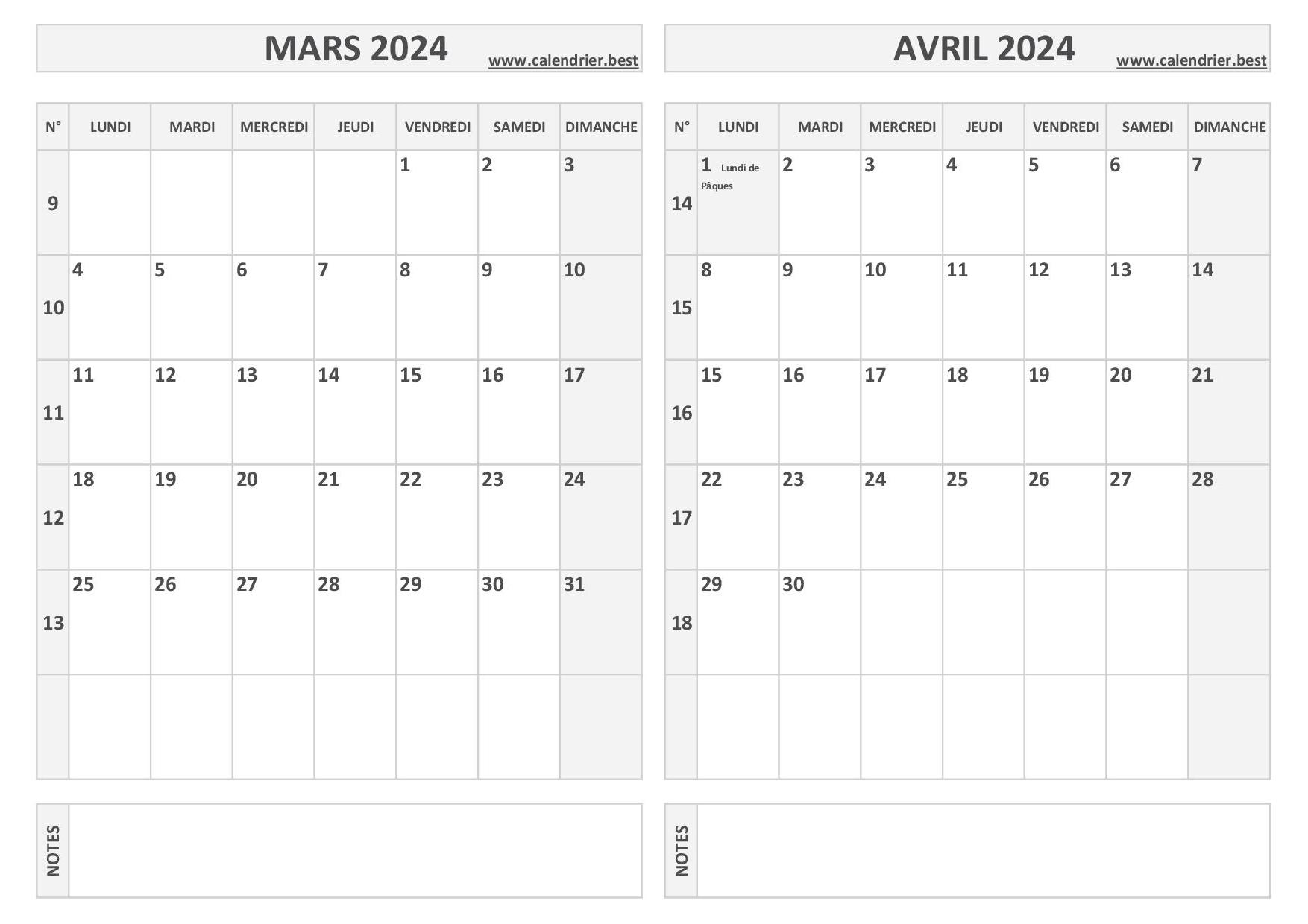 Calendrier 2024 à imprimer, bimestriel, artistique, format mini de poche,  avec photo