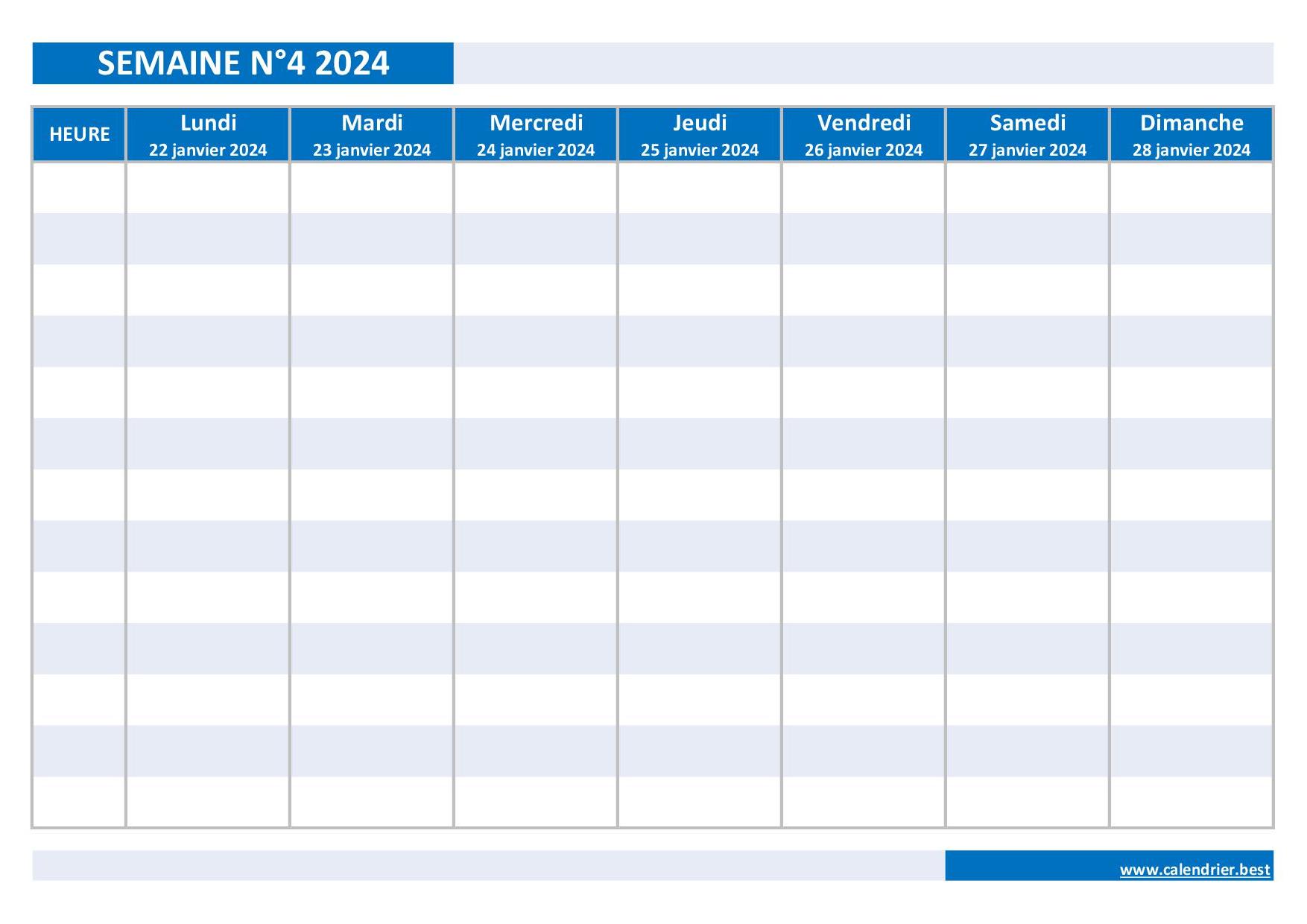 Planificateur 2024 Planificateur hebdomadaire 2024 2025